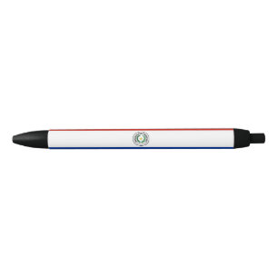 Bolígrafo De Tinta Negra Bandera de Paraguay