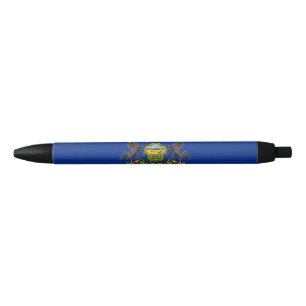 Bolígrafo De Tinta Negra Bandera de Pensilvania