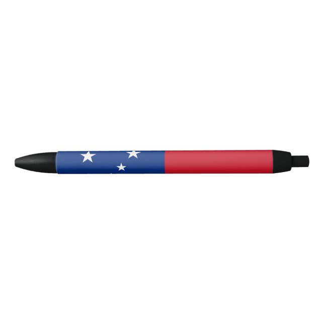 Bolígrafo De Tinta Negra Bandera de Samoa (Anverso)