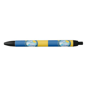 Bolígrafo De Tinta Negra Bandera de Santa Ana, California
