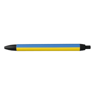 Bolígrafo De Tinta Negra Bandera de Ucrania