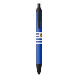 Bolígrafo De Tinta Negra Bandera de Uruguay (Uruguay)
