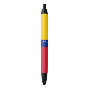 Bolígrafo De Tinta Negra Bandera de Venezuela