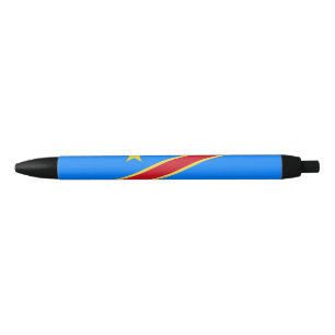 Bolígrafo De Tinta Negra Bandera del Congo