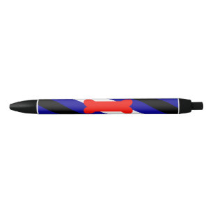Bolígrafo De Tinta Negra Bandera del orgullo del juego de cachorros de Slip