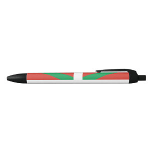 Bolígrafo De Tinta Negra Bandera del País Vasco