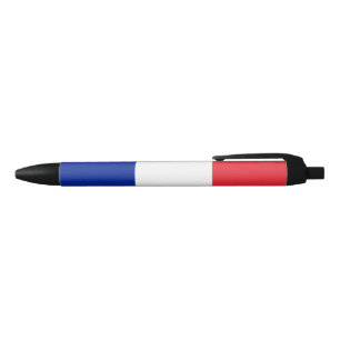 Bolígrafo De Tinta Negra Bandera francesa (Francia)