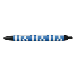 Bolígrafo De Tinta Negra Bandera griega