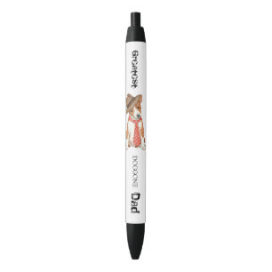 Bolígrafo De Tinta Negra Basenji Dad