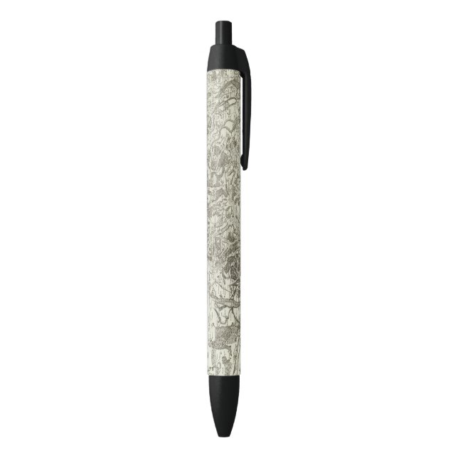 Bolígrafo De Tinta Negra Belley (Parte inferior (Vertical))