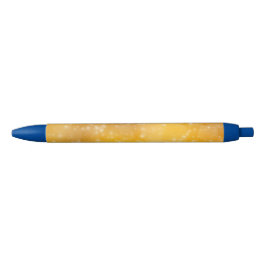 Bolígrafo De Tinta Negra Belleza Amarilla