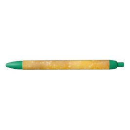 Bolígrafo De Tinta Negra Belleza Amarilla