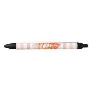 Bolígrafo De Tinta Negra Beso de color de agua Rubor-Pink Gold XOXO