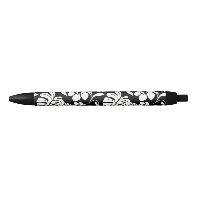 BOLÍGRAFO DE TINTA NEGRA BIKINI ROSA (BLANCO/ NEGRO) (Anverso)