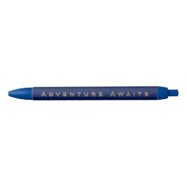 Bolígrafo De Tinta Negra Blue Adventure Kugelschreiber