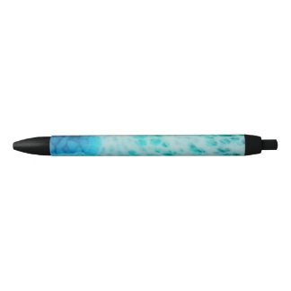 Bolígrafo De Tinta Negra Blue Crush - Abstract Coastal Artwork