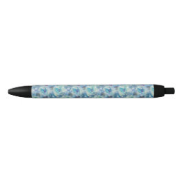 Bolígrafo De Tinta Negra Blue Floral Watercolor Pen Tinta negra