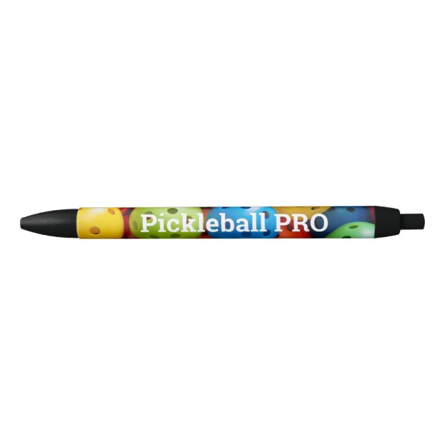 Bolígrafo De Tinta Negra Bolas de picnic  (Anverso)