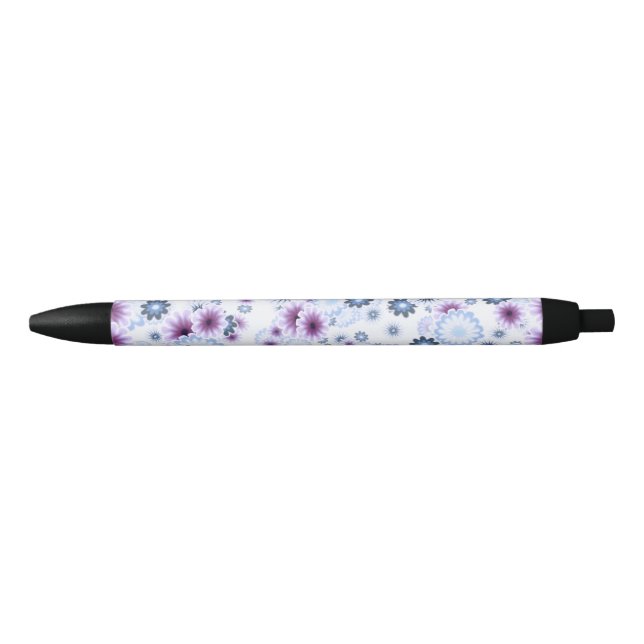 Bolígrafo De Tinta Negra bomba de flores 4 (Anverso)