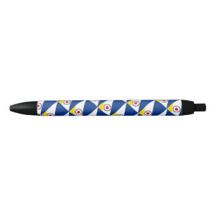 Bolígrafo De Tinta Negra Bonaire Flag Ballpoint Pen