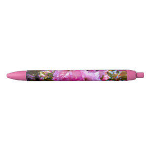 Bolígrafo De Tinta Negra Bonito en rosa