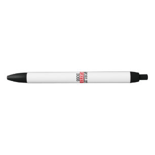 Bolígrafo De Tinta Negra Boss más okayest del mundo, #Boss