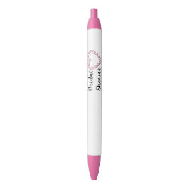 Bolígrafo De Tinta Negra Bridal Shower Party Favor Cute Pen