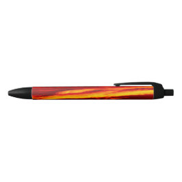 Bolígrafo De Tinta Negra Brillante Red Sunset