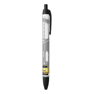 Bolígrafo De Tinta Negra Brooklyn Bridge New York City Yellow Taxi Nyc