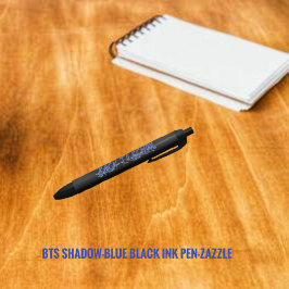 Bolígrafo De Tinta Negra BTS Shadow-Blue