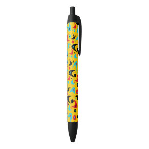 Bolígrafo De Tinta Negra Bumeranes Retro