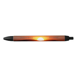 Bolígrafo De Tinta Negra Burning Sunset
