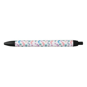 Bolígrafo De Tinta Negra Caballos de mar bonitos