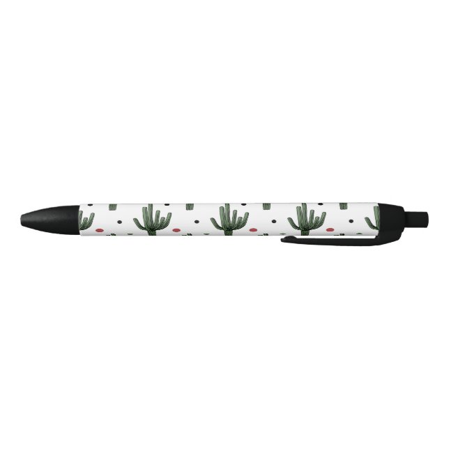 Bolígrafo De Tinta Negra Cactus (Parte de abajo)