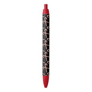 Bolígrafo De Tinta Negra Cady Cane Pen