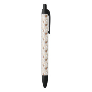 Bolígrafo De Tinta Negra Café, modelo dulce