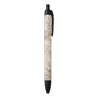 Bolígrafo De Tinta Negra California, Oregan, Utah, New México