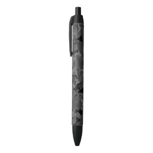 Bolígrafo De Tinta Negra Camo oscuro