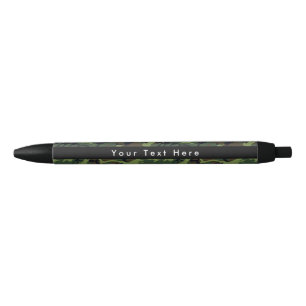 Bolígrafo De Tinta Negra Camo Verde, Camuflaje, Militar, Ejército