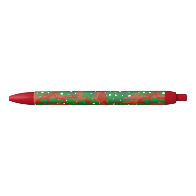 Bolígrafo De Tinta Negra Camuflaje Haus Of Camo Xmas (Anverso)