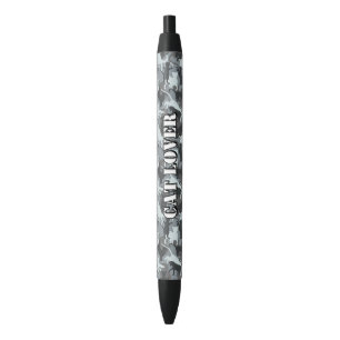 Bolígrafo De Tinta Negra Camuflaje urbano de gatos
