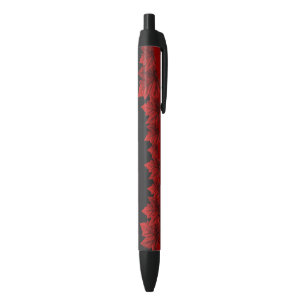 Bolígrafo De Tinta Negra Canadá Souvenir Pens Canada Maple Leaf Pen Persona