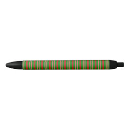 Bolígrafo De Tinta Negra Cañón de vándalo rojo y verde
