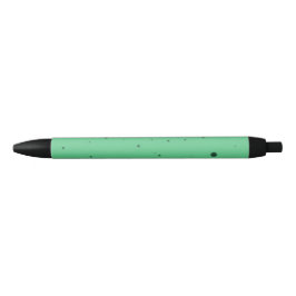 Bolígrafo De Tinta Negra Caos de punto verde