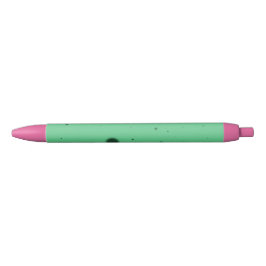Bolígrafo De Tinta Negra Caos de punto verde