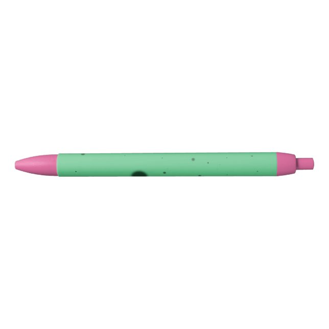 Bolígrafo De Tinta Negra Caos de punto verde (Anverso)