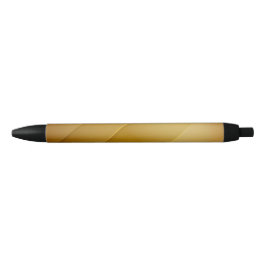 Bolígrafo De Tinta Negra Capas diagonales de oro abstracto Arte de lujo