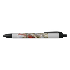 Bolígrafo De Tinta Negra Cardenal rojo Pen