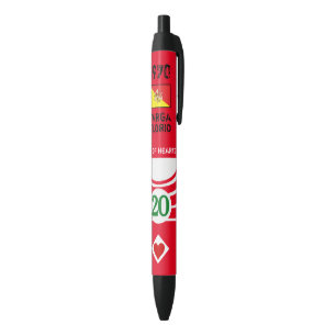 Bolígrafo De Tinta Negra Carreras de 1970