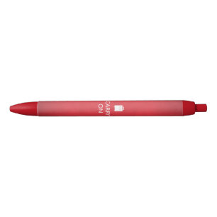 Bolígrafo De Tinta Negra CARRY ON - Equipaje - Funny Red